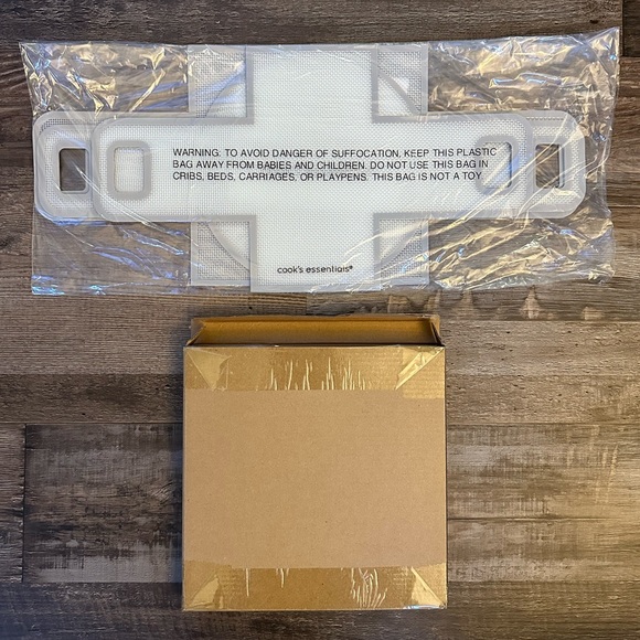 Cook's Essentials 5-pc Silicone Baking Mats w/ Helper Handles - Picture 1 of 2